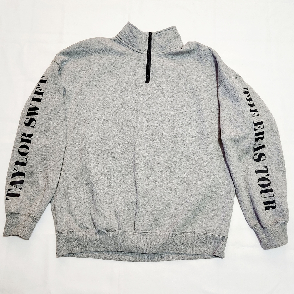 Taylor Swift Eras Tour 1/4 zip size Large - Picture 7 of 9